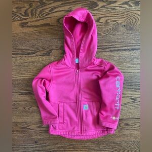 Baby girl Carhartt zip up